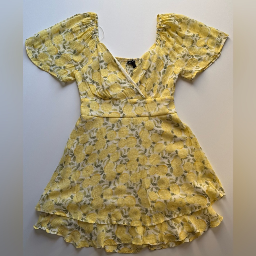 As U Wish Sunlit Floral Dress 💛💐⭐️💝🌼🐝🐥